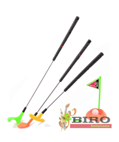 JT Set de joc de golf cu 3 crose retractabile, 49453
